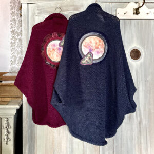 "Úplňková noc", zavinovací cardigan/ 2 barvy